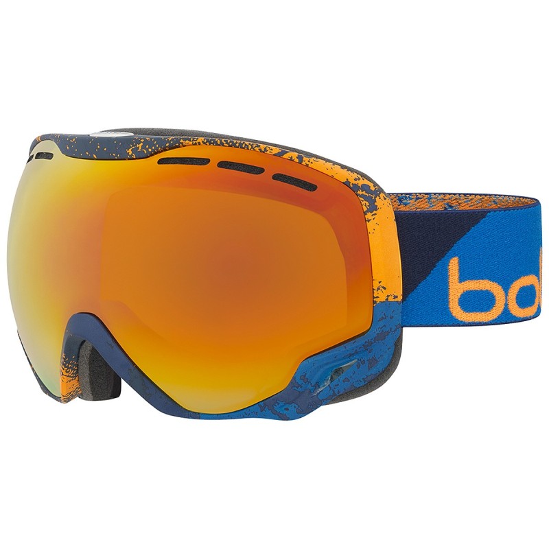 BOLLE' Máscara esquí Bollé Emperor azul-naranja