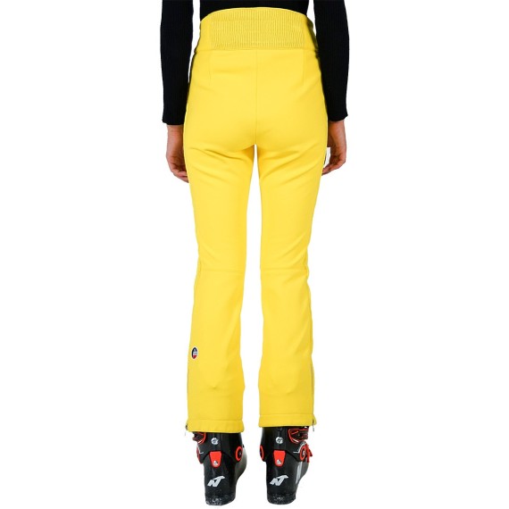 Ski pants Fusalp Perinne Smock Woman yellow
