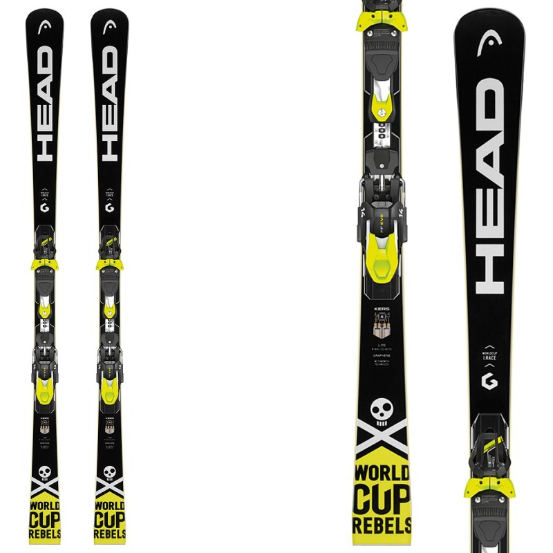 Ski Head WC Rebels iRace Rp + bindings Freeflex Evo 14 Brake 85