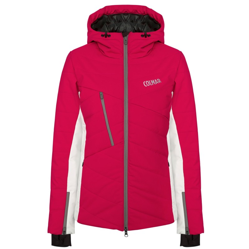 Ski jacket Colmar Lake Louise Woman red-grey