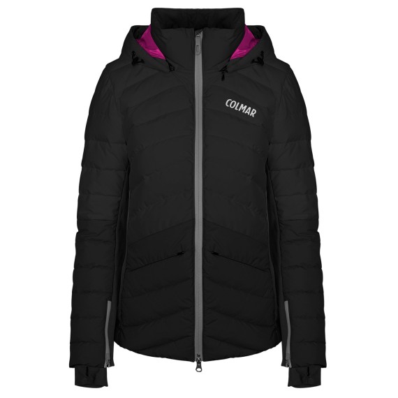 Ski jacket Colmar Ushuaia Woman black-fuchsia