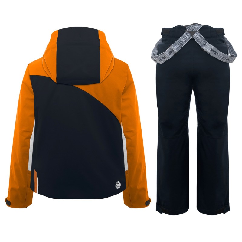 Ski suit Colmar Sapporo Boy orange-blue