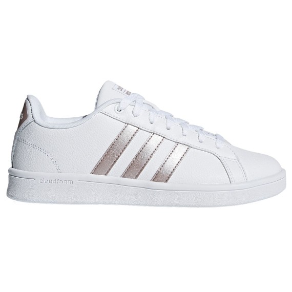 Sneakers Adidas Cloudfoam Advantage Donna bianco-rosa ADIDAS Sneakers