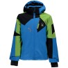 Ski jacket Spyder Leader Man Boy turquoise-green