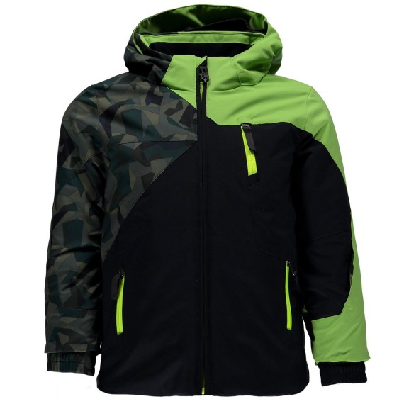 Ski jacket Spyder Mini Ambush Boy camouflage