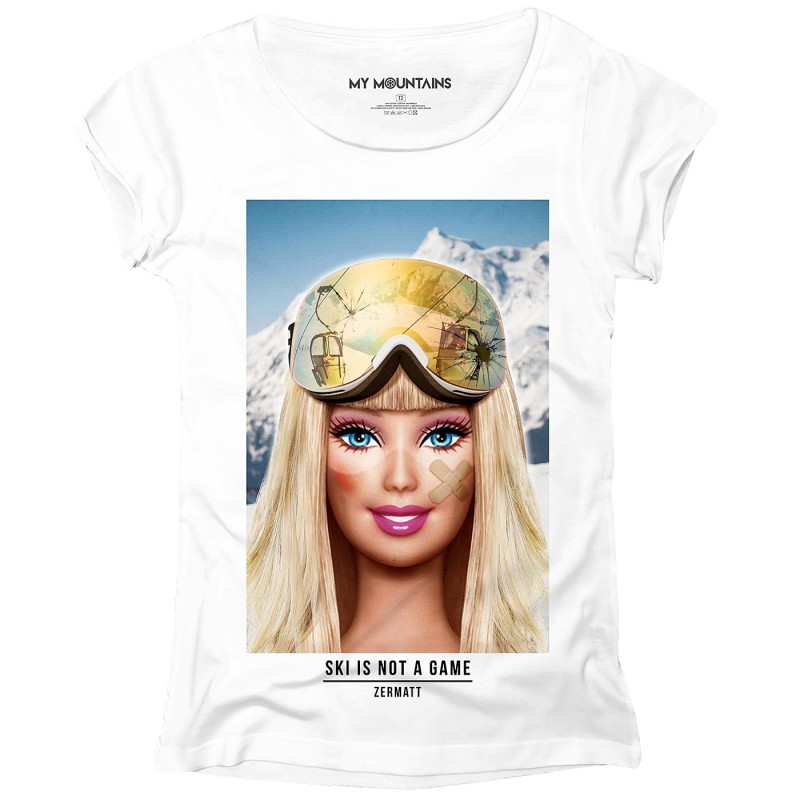 T-shirt My Mountains Barbie Mujer