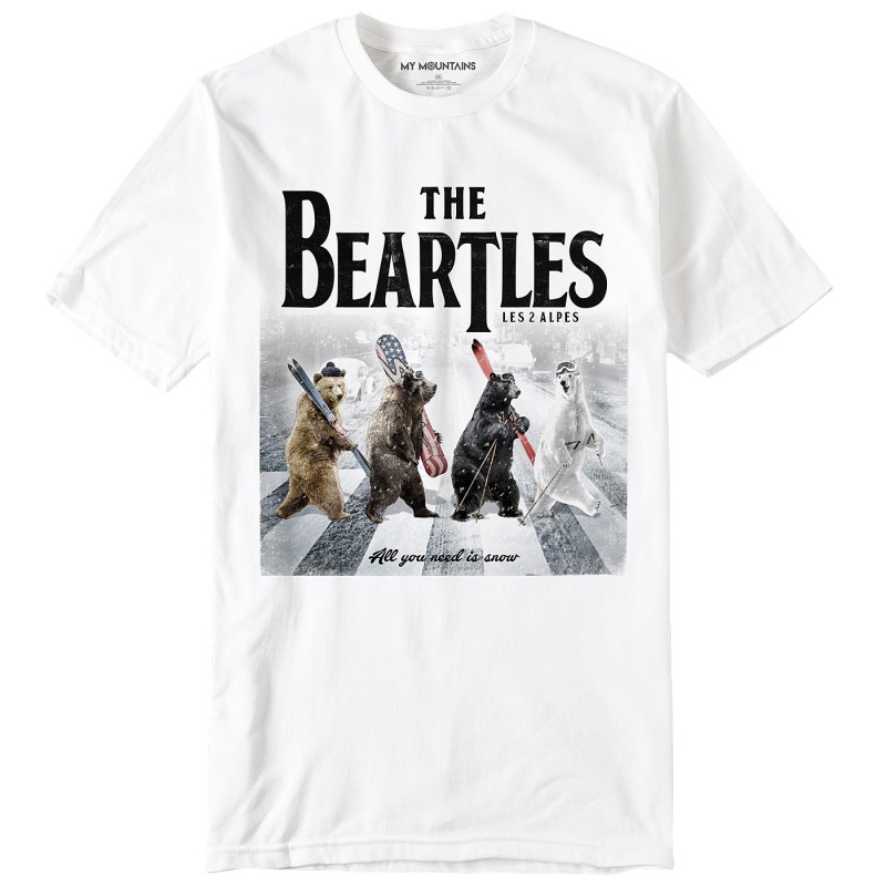 T-shirt My Mountains The Beartles Hombre
