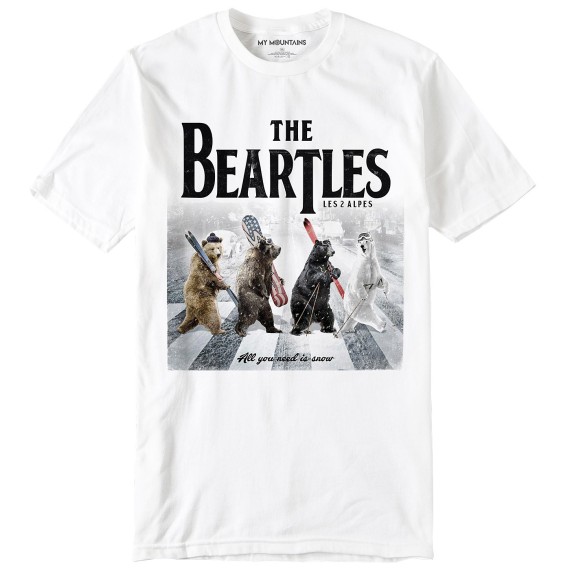 T-shirt My Mountains The Beartles Homme