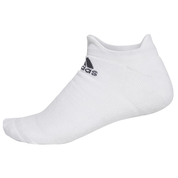 Calze Adidas Alphaskin Maximum Cushioning No-Show bianco