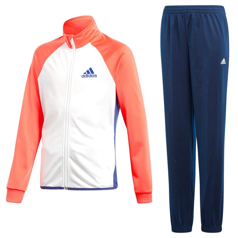 ADIDAS Track suit Adidas Entry Girl white-blue-coral
