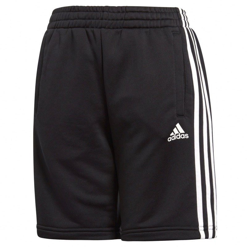 Shorts Adidas Essentials 3-Stripes Garçon noir
