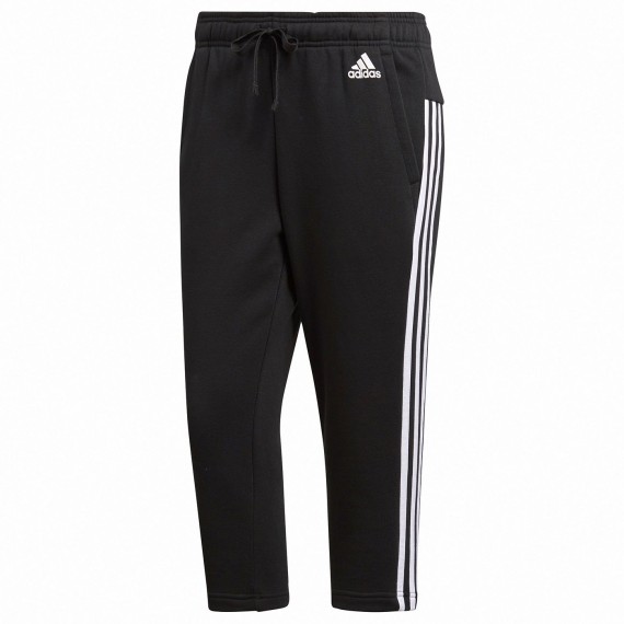 Pantalon 3/4 Adidas Essentials 3-Stripes Femme noir