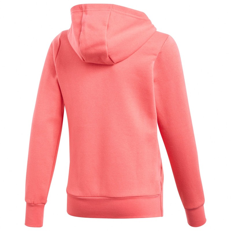 Sweatshirt Adidas Little Kids Ful Zip Girl pink