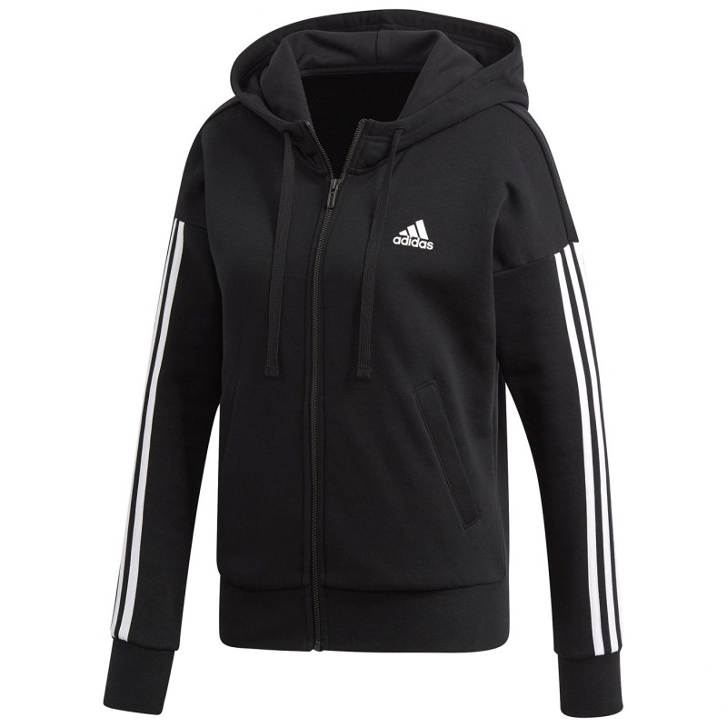 ADIDAS Sweat-shirt Adidas Essentials 3-Stripes Femme noir