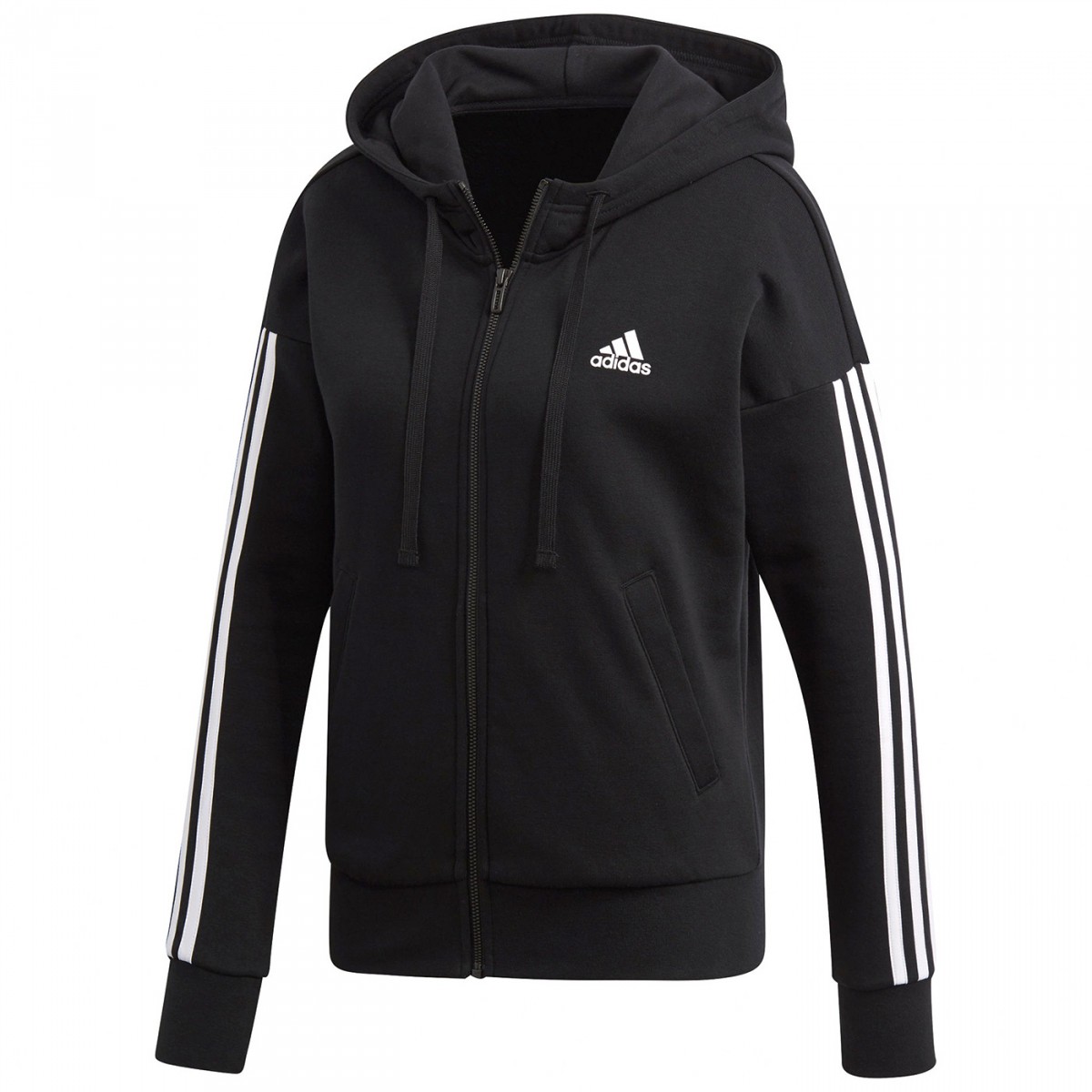Sudadera Adidas Essentials 3Stripes Mujer negro ES