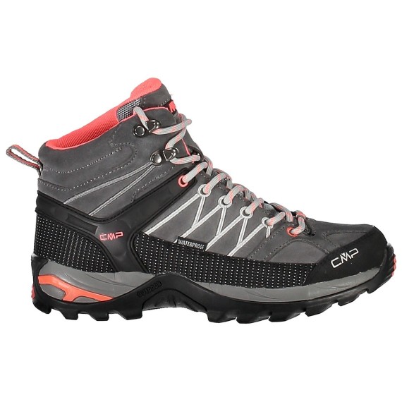 CMP Zapato trekking Cmp Rigel Mid Mujer gris