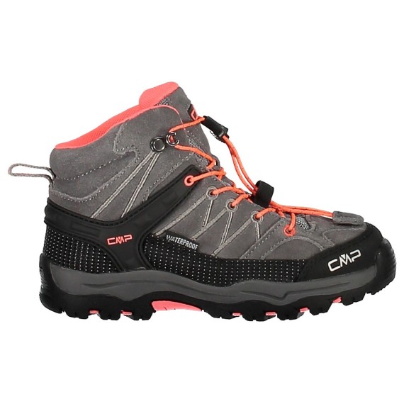 CMP Zapato trekking Cmp Rigel Mid Mujer gris-coral