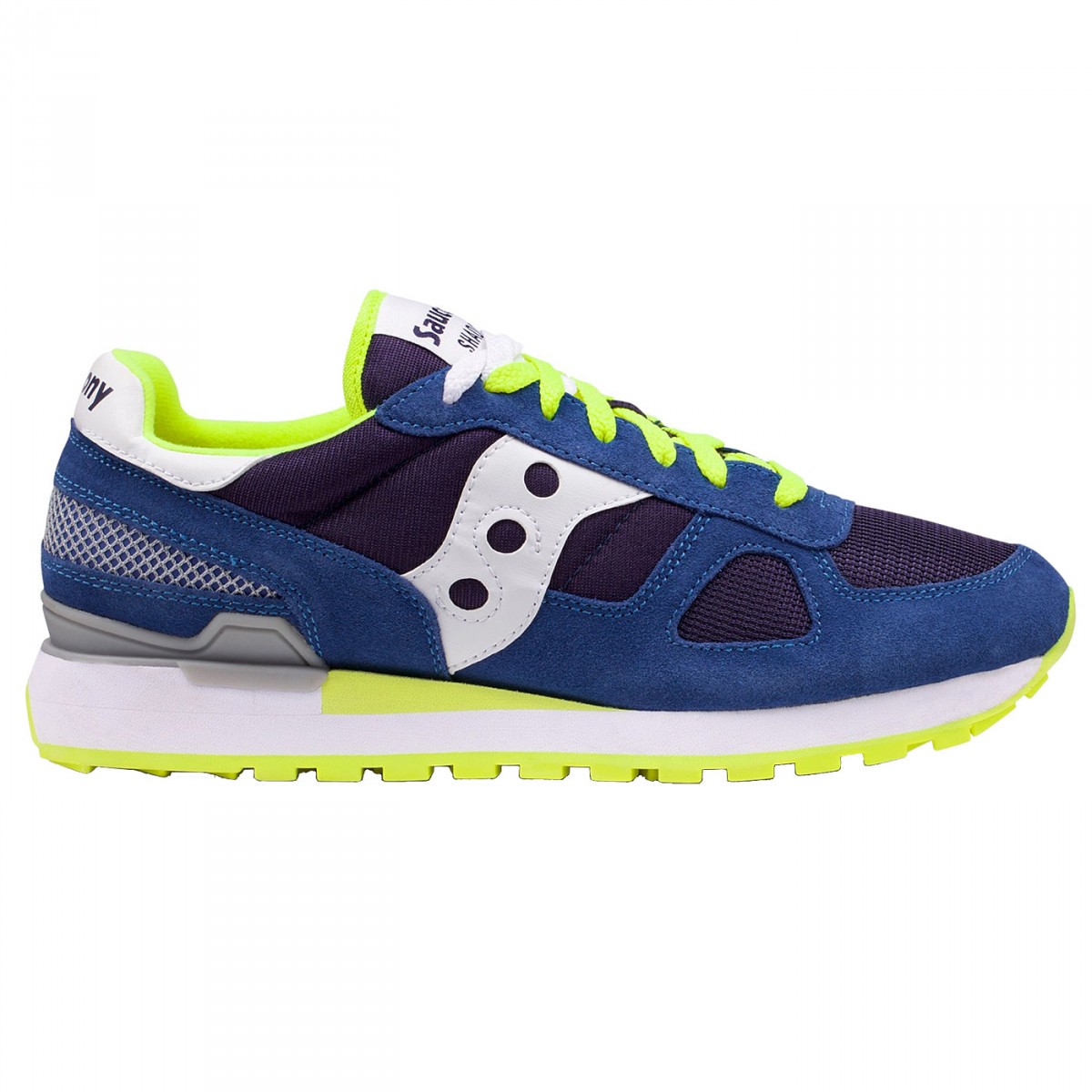 saucony shadow hombre plata
