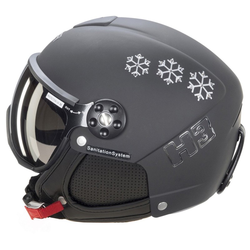 Ski helmet Hammer H3 Swaroswky black