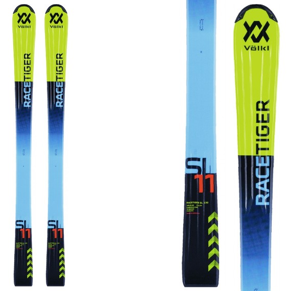 Ski Volkl Racetiger Jr Flat + bindings SL 4.5