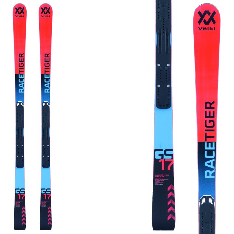 Ski Volkl Racetiger GS R Jr W + fixations Xcell12 