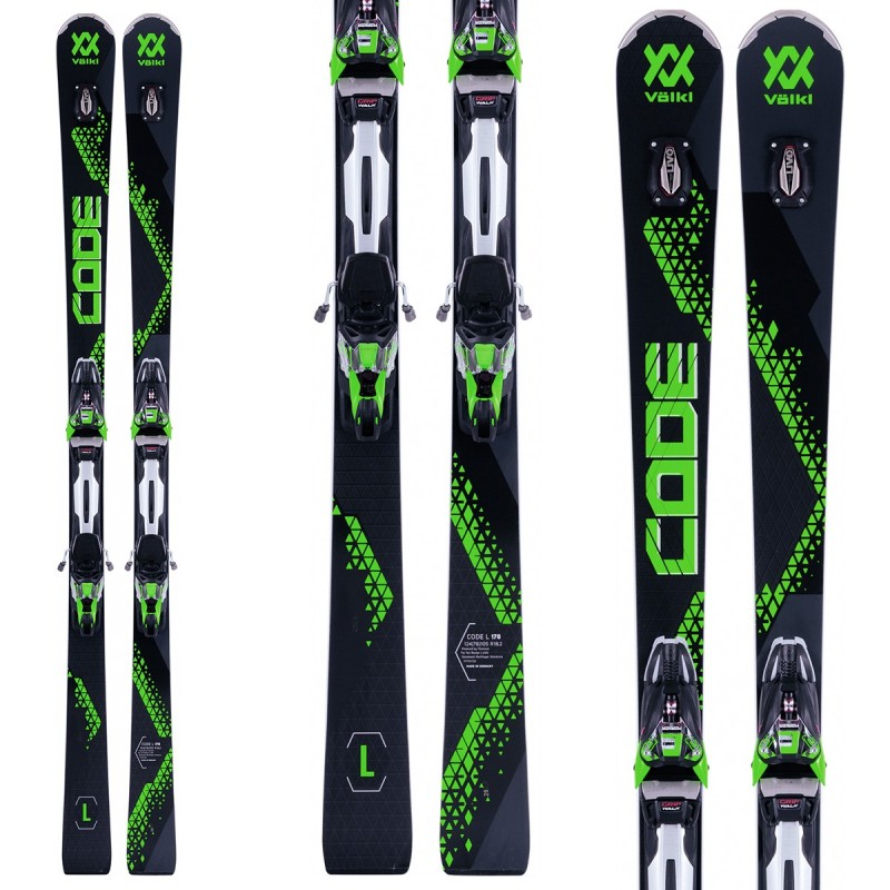 Ski Volkl Code L + fixations Rmotion 12