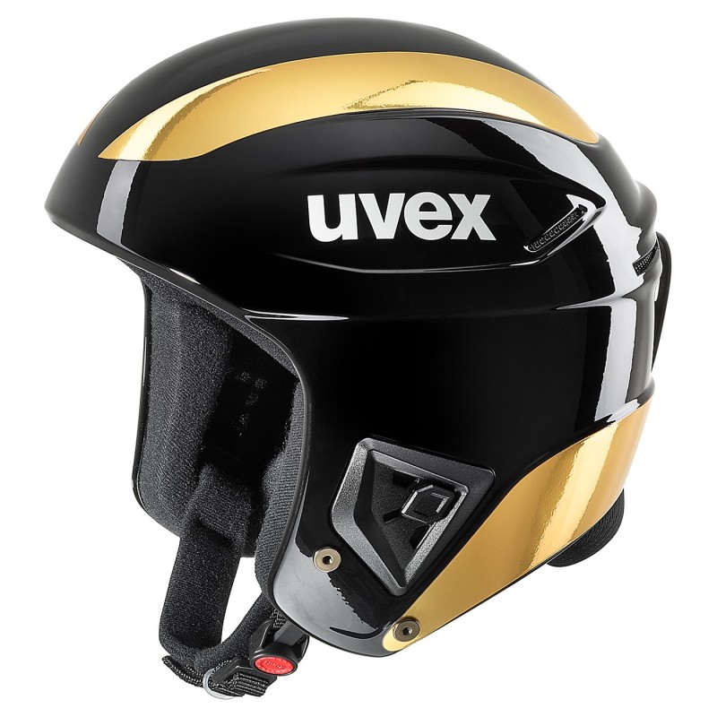 UVEX SPORT Casco esquí Uvex Race + negro-oro