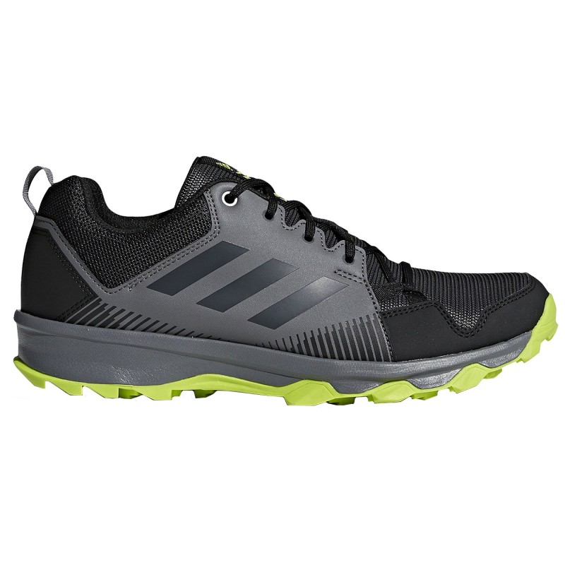 Chaussures trail running Adidas Terrex Tracerocker Homme gris-lime