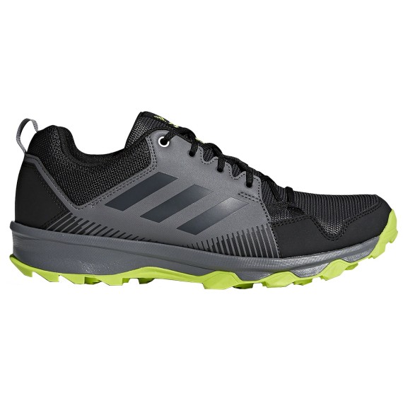 Chaussures trail running Adidas Terrex Tracerocker Homme gris-lime