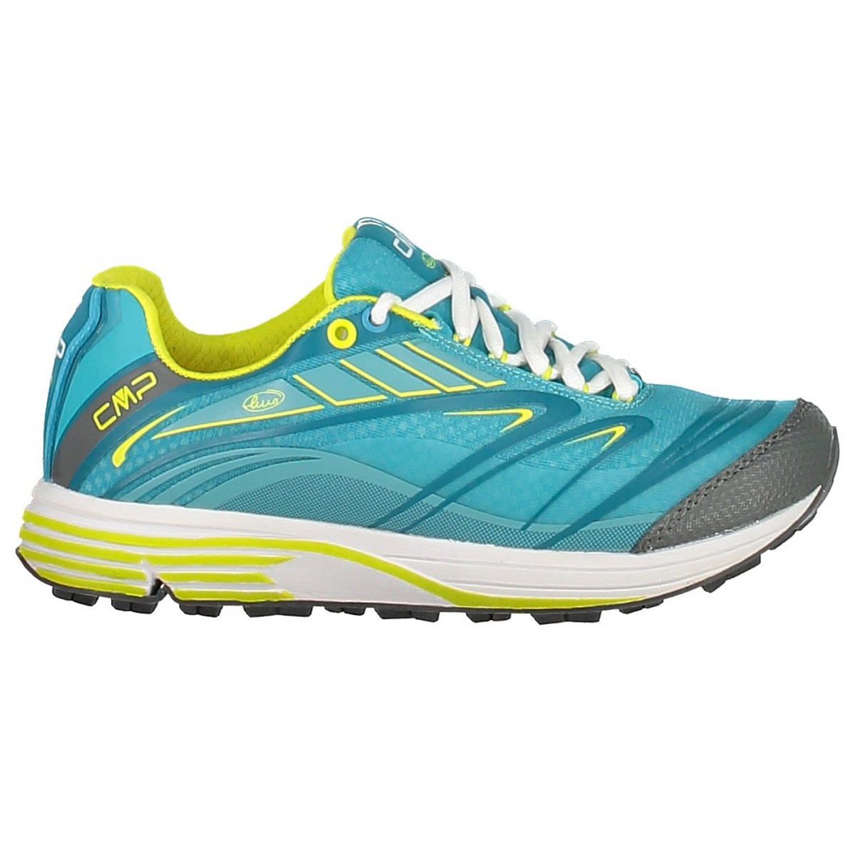 teal running shoes