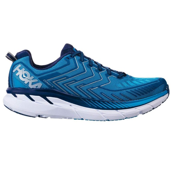Trail running shoes Hoka One One Clifton 4 Man light blue