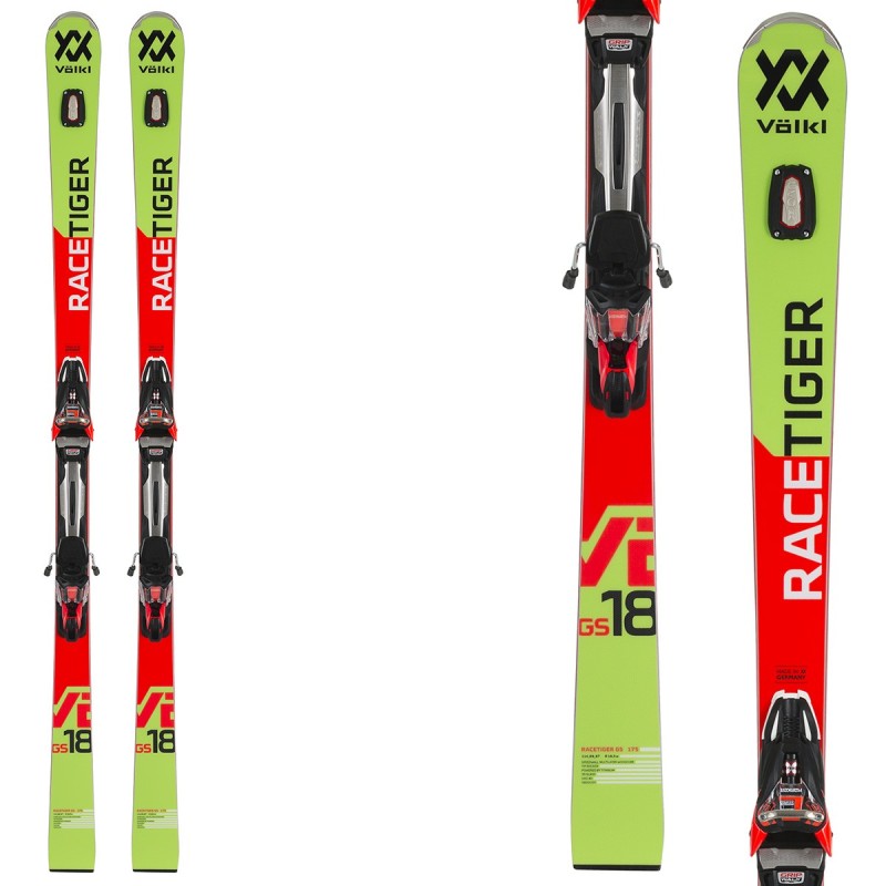 VOLKL Ski Volkl Racetiger GS + fixations RMotion 12