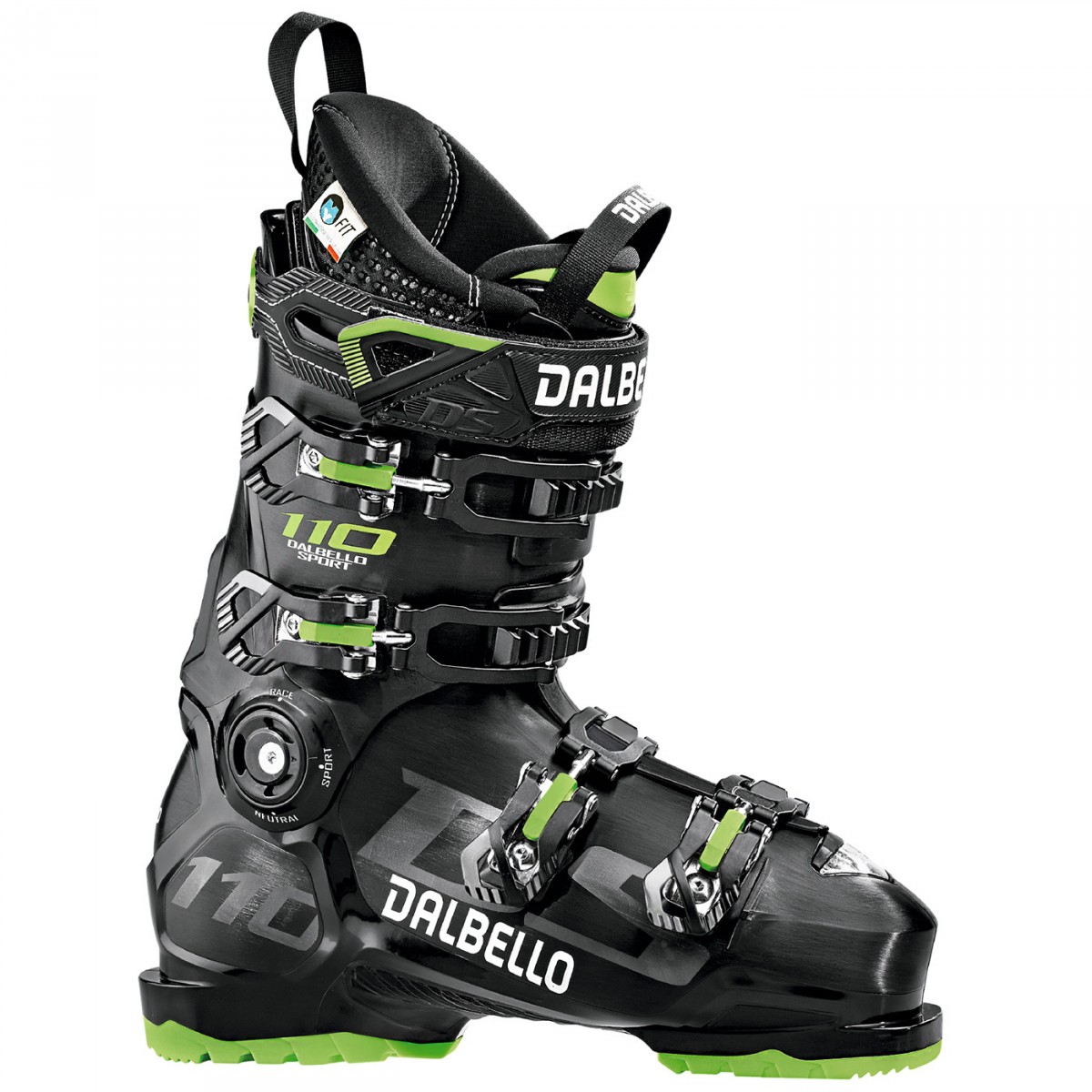 Scarponi sci Dalbello Ds 110 (Colore: nero, Taglia: 29)