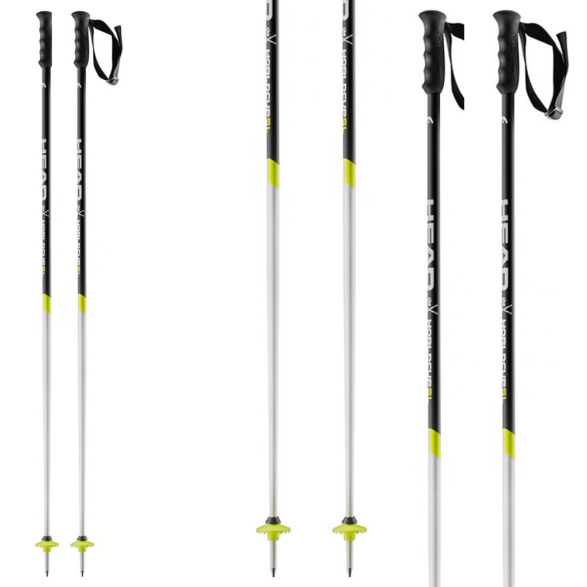 Bastoni Da Sci HEAD Worldcup Rebels Carbon - Unisex, In Carbonio, Con Punta In Tungsteno - Foto 2