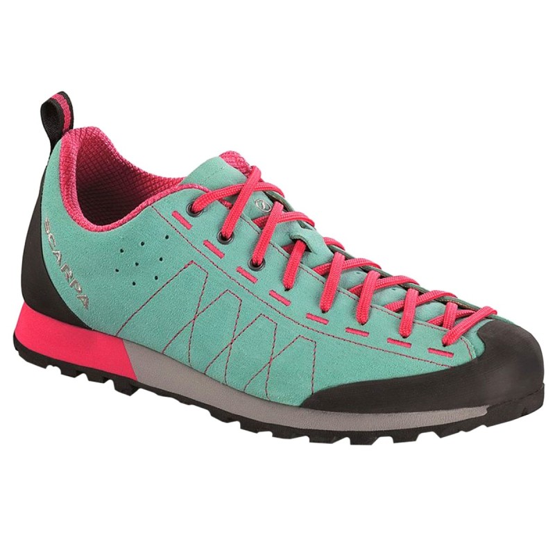 Sneakers Scarpa Highball Mujer verde-fucsia