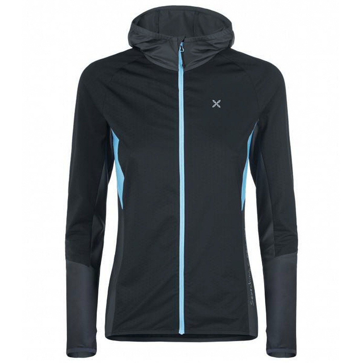 Maglia Sportiva Donna Trespass Con Zip Riflettente - Top Tecnico Per Allenamento