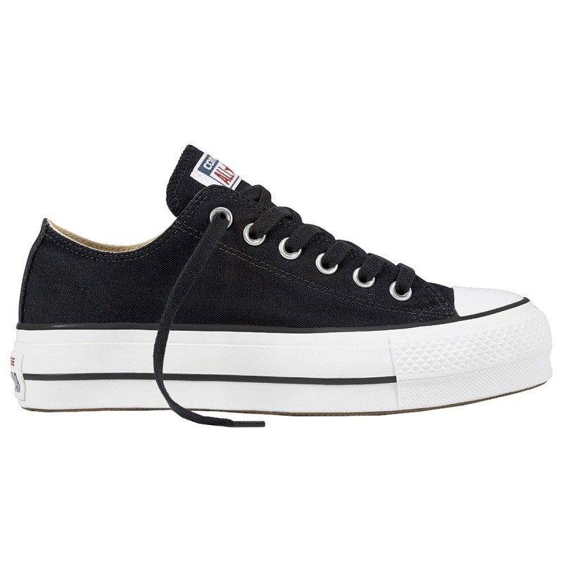 Sneakers Converse Chuck Taylor All Star Lift Clean Core Mujer negro