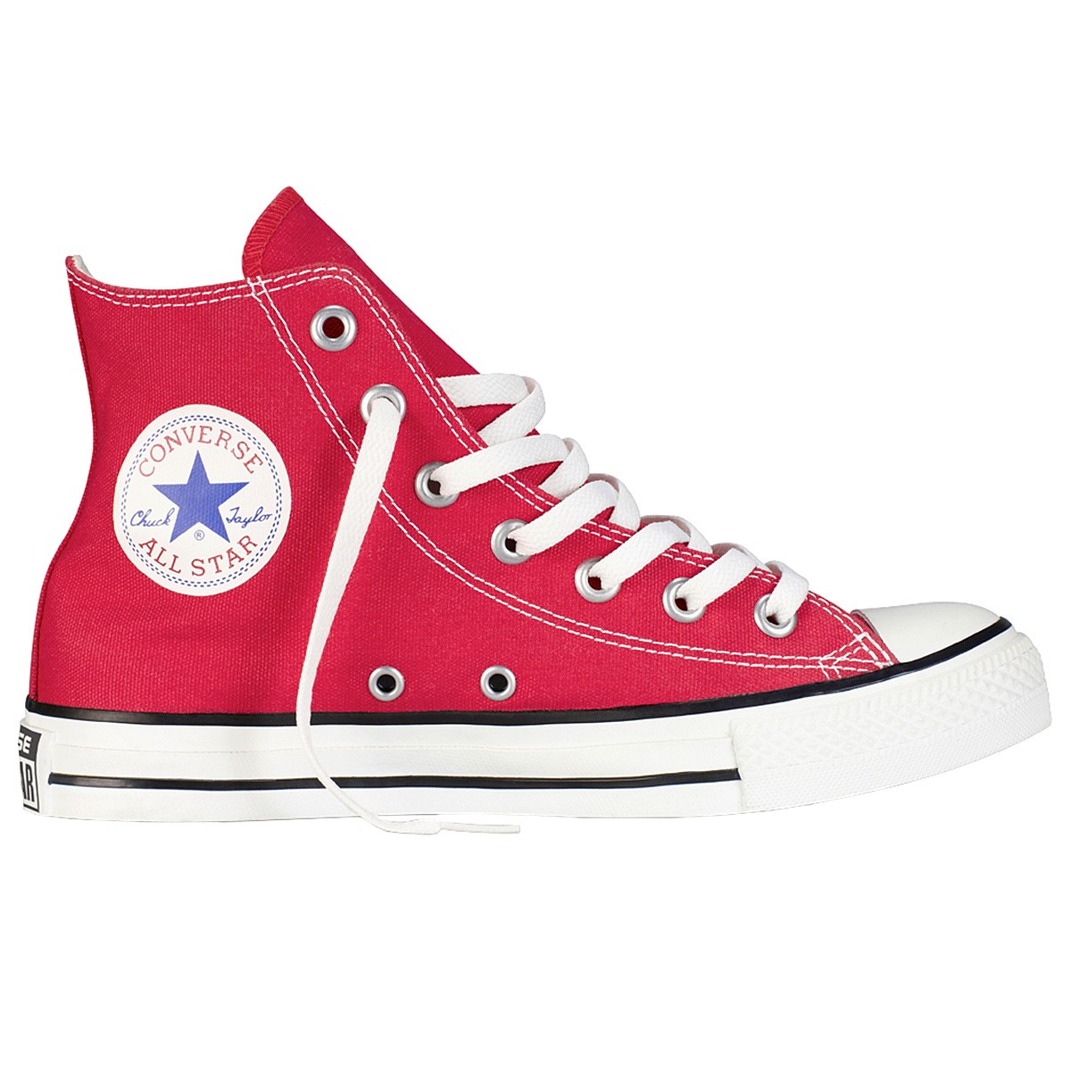 all red converse