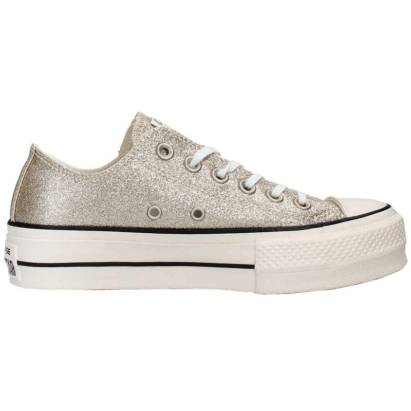 Sneakers Converse Chuck Taylor All Star Lift Ox Mujer oro