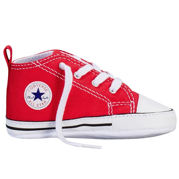 Sneakers Converse Chuck Taylor First Star Baby rouge