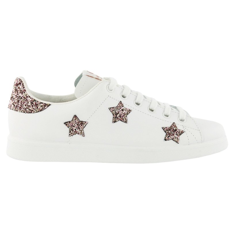 Sneakers Victoria Femme avec étoiles glitter