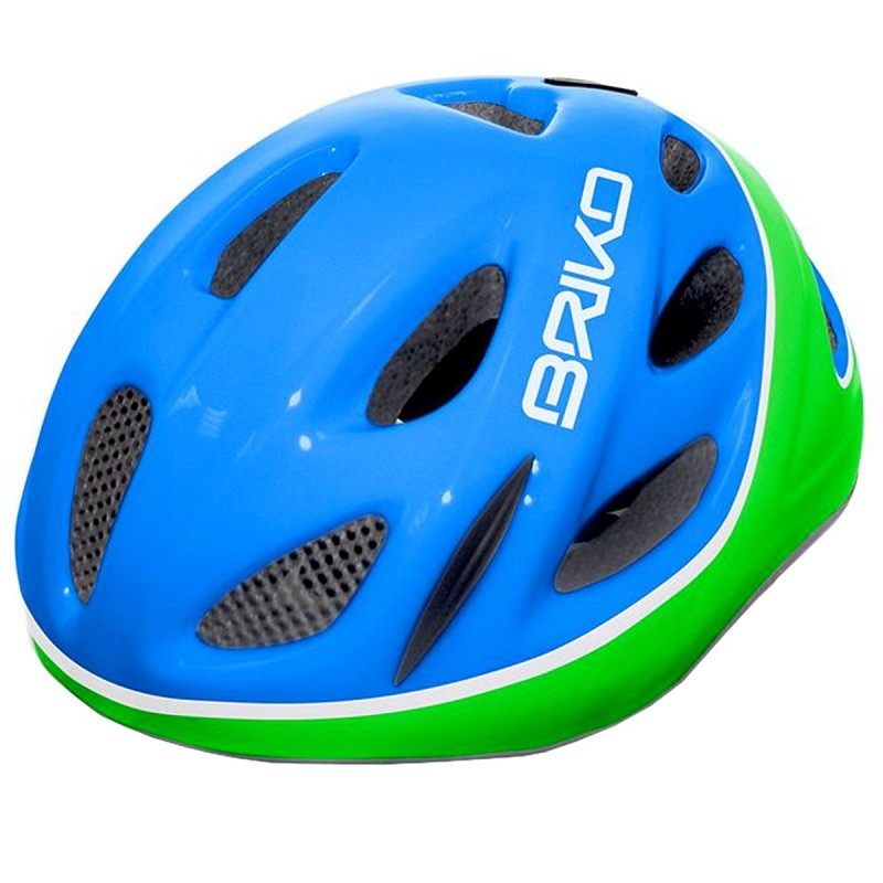 Bike helmet Briko Pony Junior blue-green