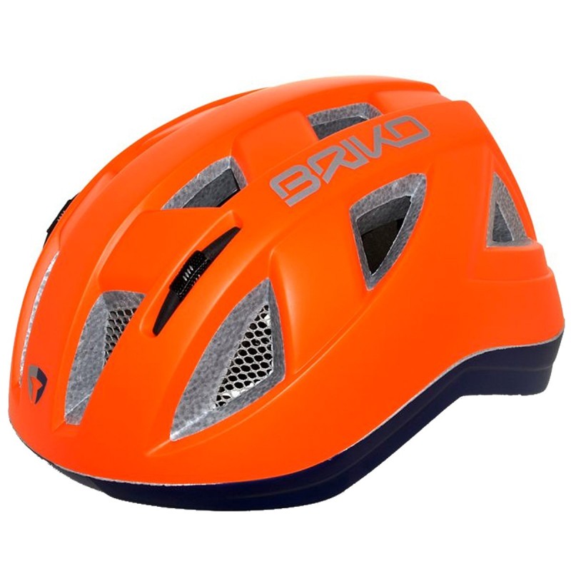 Bike helmet Briko Paint Junior orange