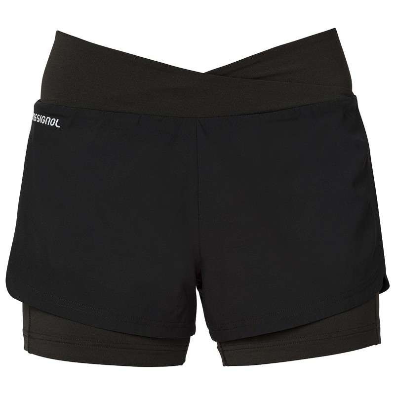 Shorts running Rossignol Poursuite Mujer negro