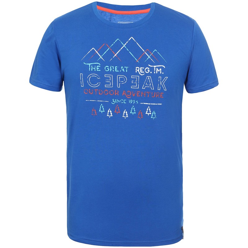 T-shirt trekking Icepeak Shawn Hombre azul
