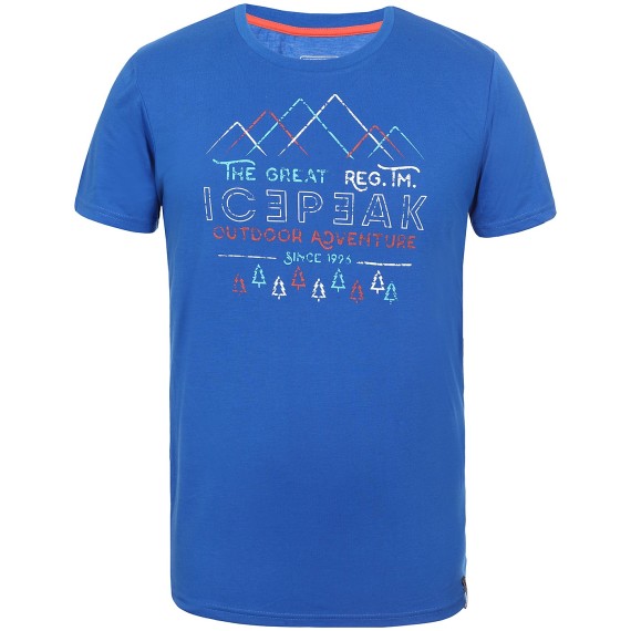 T-shirt trekking Icepeak Shawn Homme bleu