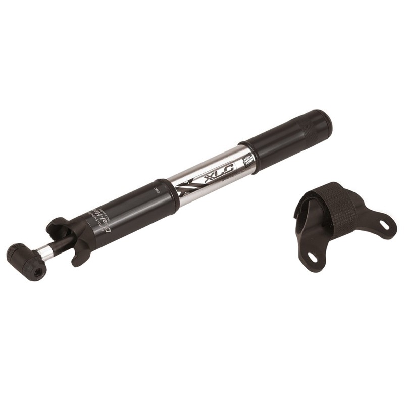 Minipompa XLC MTB PU-M02 7 bar arg/nero 220mm all doppio cil XLC Accessori vari