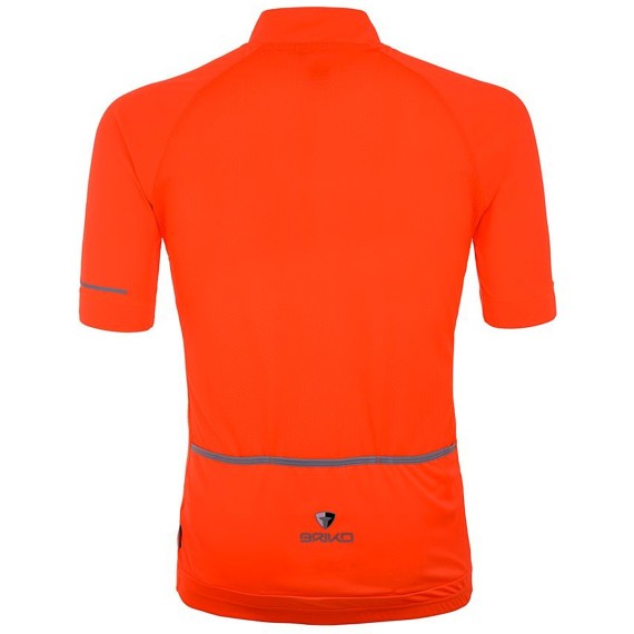 Bike jersey Briko Classic Full Man orange