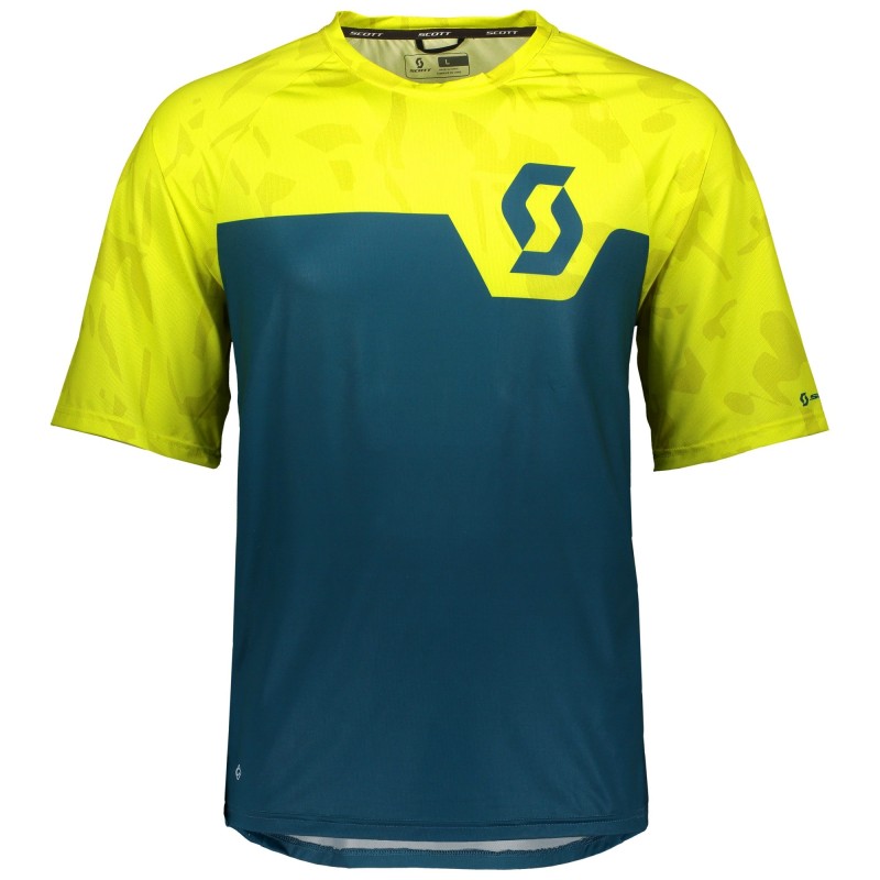 T-shirt ciclismo Scott Trail 20 Uomo giallo