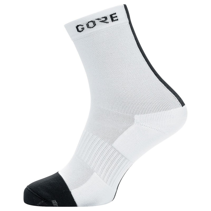 Calze ciclismo Gore M Mid bianco